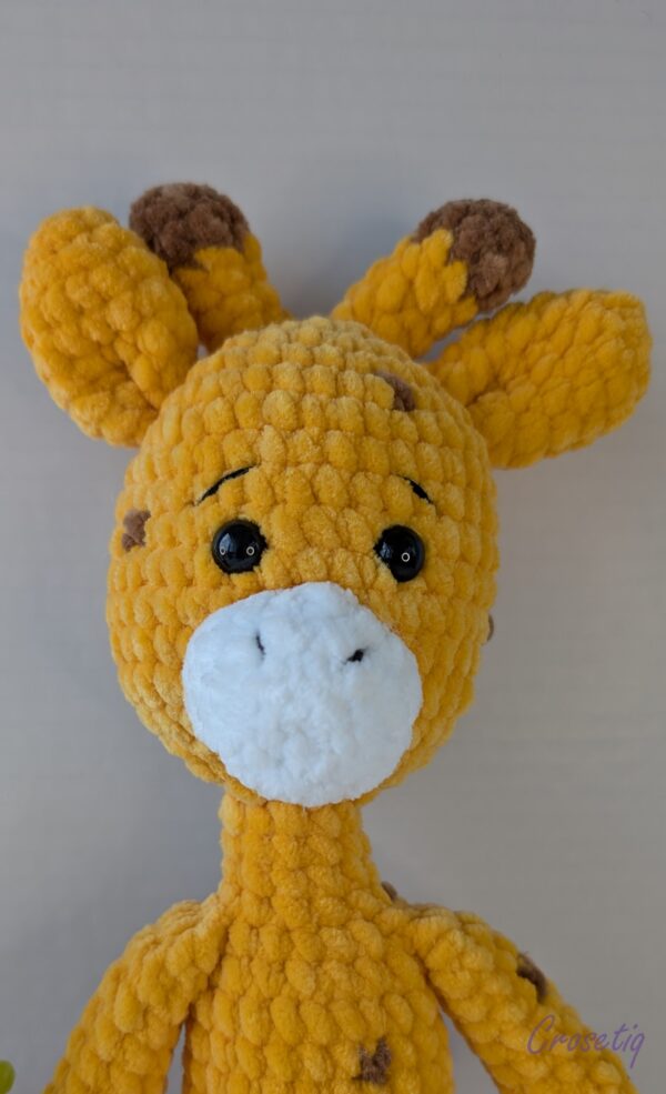 Girafa crosetata Gifi - jucarie crosetata handmade, Crosetiq