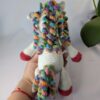 Unicorn crosetat Luna - jucarie crosetata handmade, Crosetiq