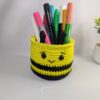 Coșuleț croșetat – model albinuță - produs handmade Crosetiq