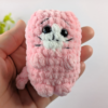 Pisicuță croșetată Kity - jucarie crosetata handmade, Crosetiq