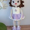 Papușă croșetată Amelia - jucarie crosetata handmade, Crosetiq
