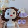 Papușă croșetată Amelia - jucarie crosetata handmade, Crosetiq