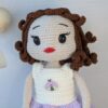 Papușă croșetată Amelia - jucarie crosetata handmade, Crosetiq