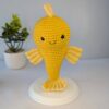 Luigi - peștișor auriu croșetat - jucarie crosetata handmade, Crosetiq