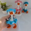 Gâsculită croșetată Goguța - jucarie crosetata handmade, Crosetiq