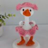 Gâsculită croșetată Goguța - jucarie crosetata handmade, Crosetiq