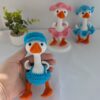 Gâsculită croșetată Goguța - jucarie crosetata handmade, Crosetiq