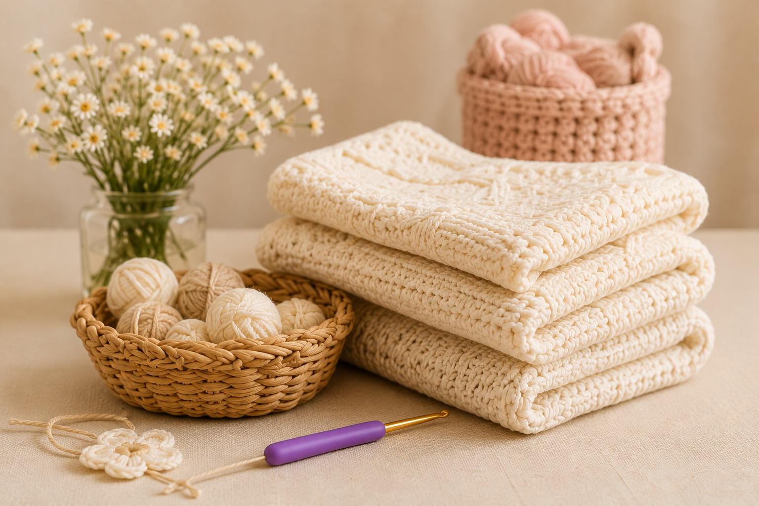 Sfaturi și întreținere produse croșetate