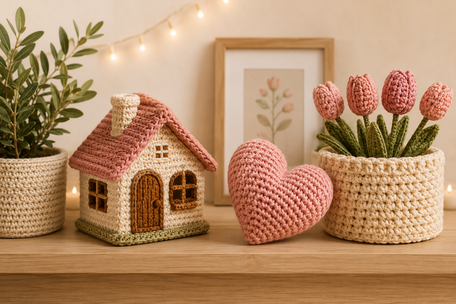 Farmecul decorațiunilor croșetate handmade