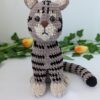 Pisicuță croșetată Dumitra - jucarie crosetata handmade, Crosetiq