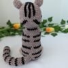 Pisicuță croșetată Dumitra - jucarie crosetata handmade, Crosetiq