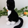 Pisicuță croșetată Dumitra - jucarie crosetata handmade, Crosetiq