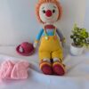 Păpușă croșetată Clovni Păpușă croșetată Clovni - jucarie crosetata handmade, Crosetiq