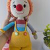 Păpușă croșetată Clovni Păpușă croșetată Clovni - jucarie crosetata handmade, Crosetiq