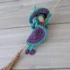 Vrăjitoare croșetată Halloween Vrăjitoare croșetată Halloween - produs handmade Crosetiq