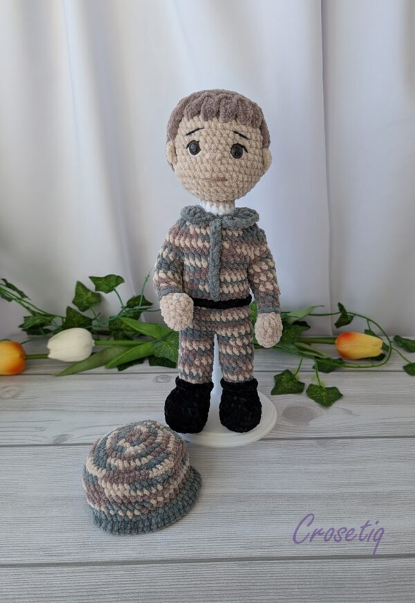 Soldat croșetat - produs handmade Crosetiq