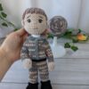Soldat croșetat - produs handmade Crosetiq